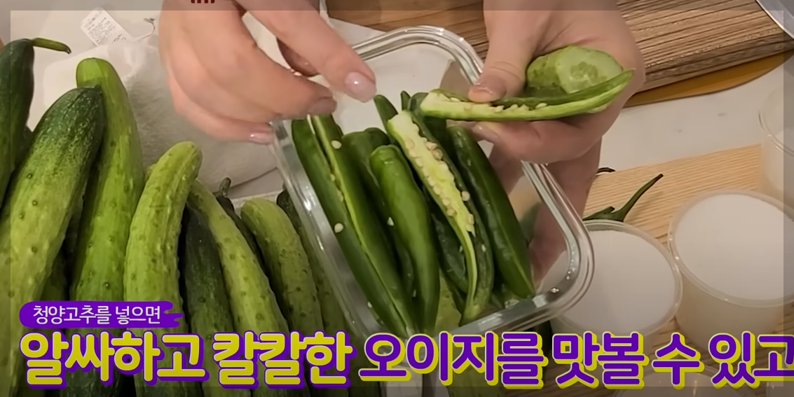 오이지 담그는법 비율 및 오이 장아찌 아삭하게담는법 