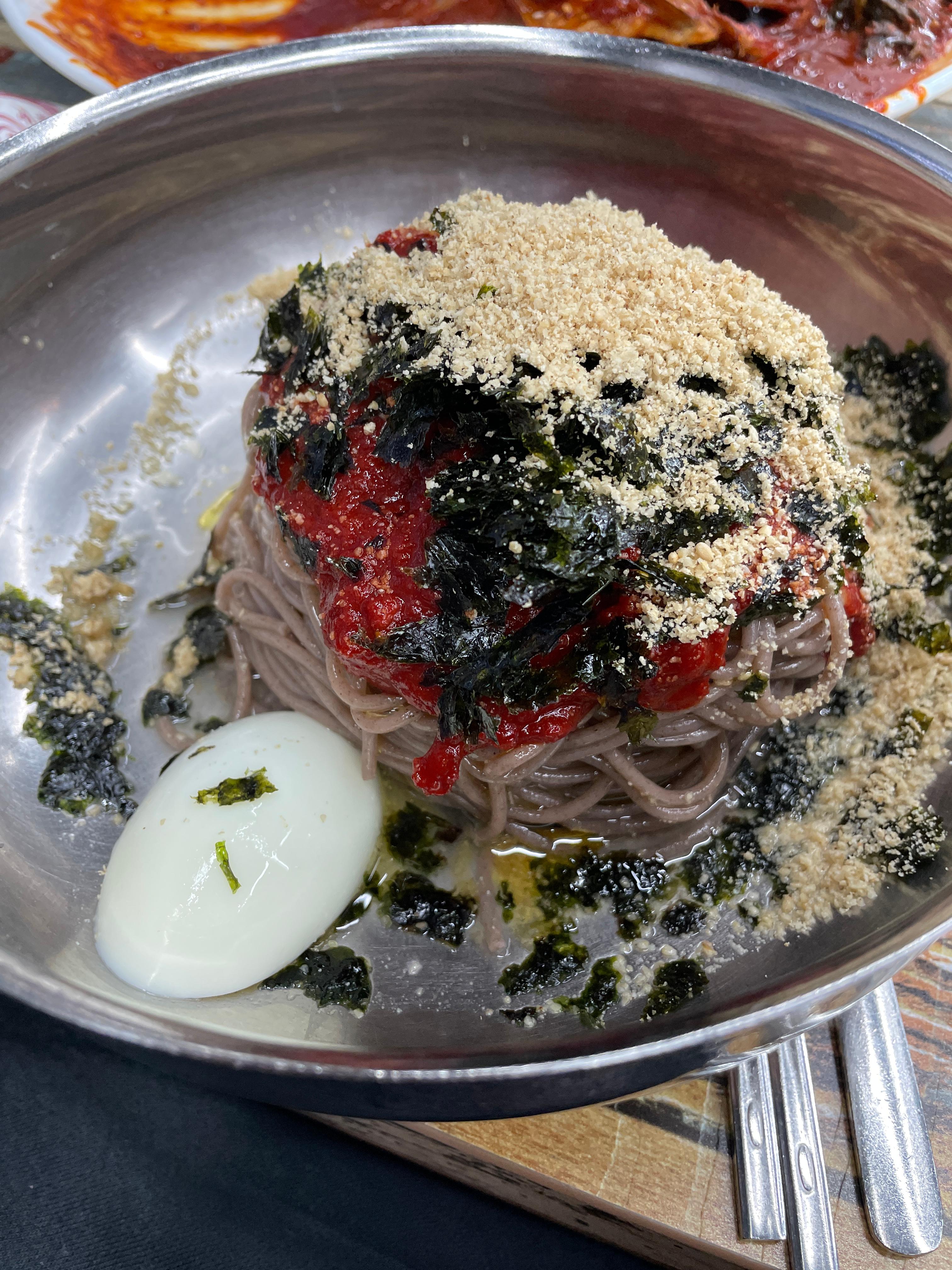 비빔막국수 