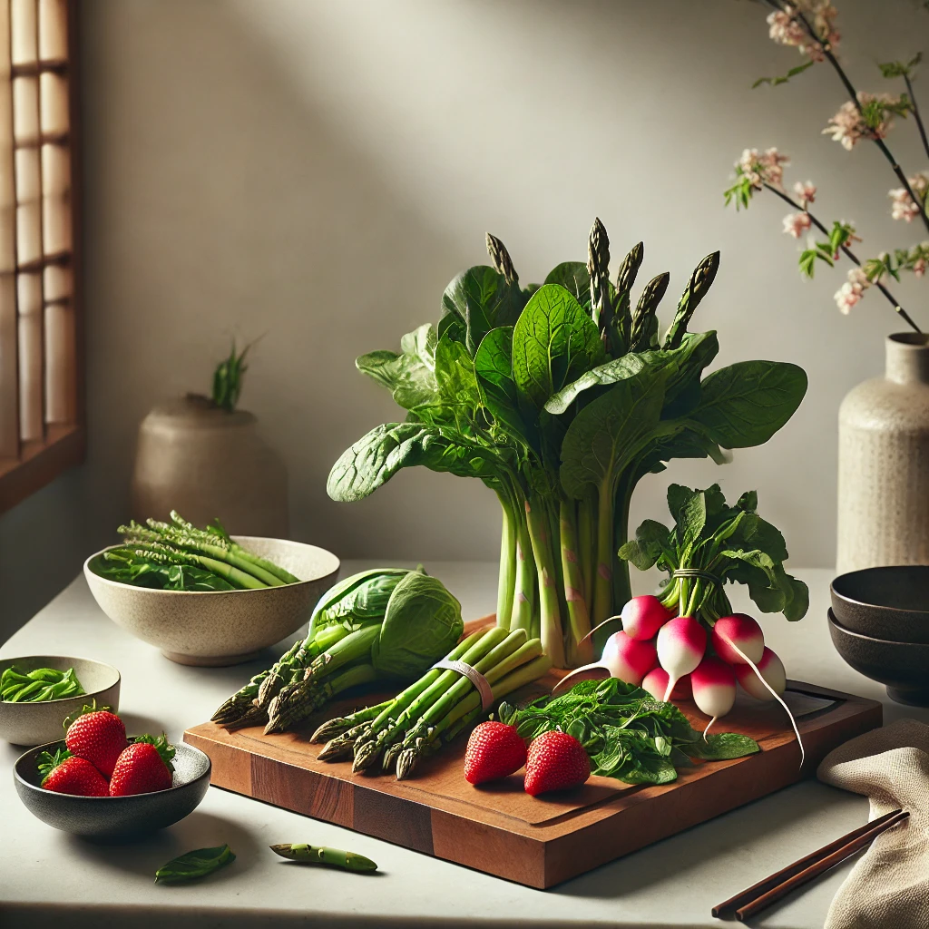 제철 재료로 만드는 건강 요리법: 봄철 추천 메뉴