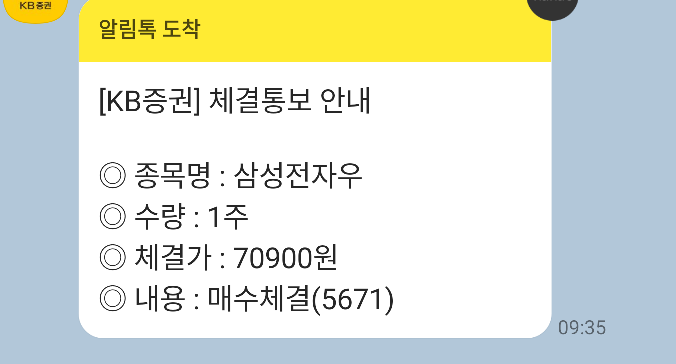  [ 삼성전자우 한달에 1주 × 1년 매수 ]  2021 / 12 / 16 - 첫 매수기록