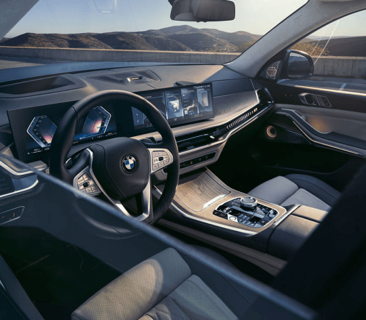 BMW X7 내부 디자인
