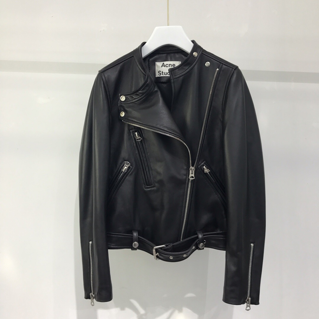  [ACNE STUDIO] 아크네 스튜디오 시어링 가죽 바이커 재킷 (2 COLOR)
