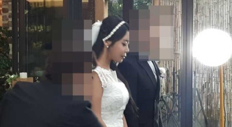  이은해 결혼식 웨딩드레스 사진