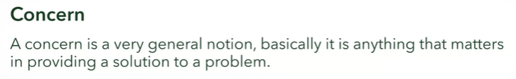 3.2 – Separation of Concerns