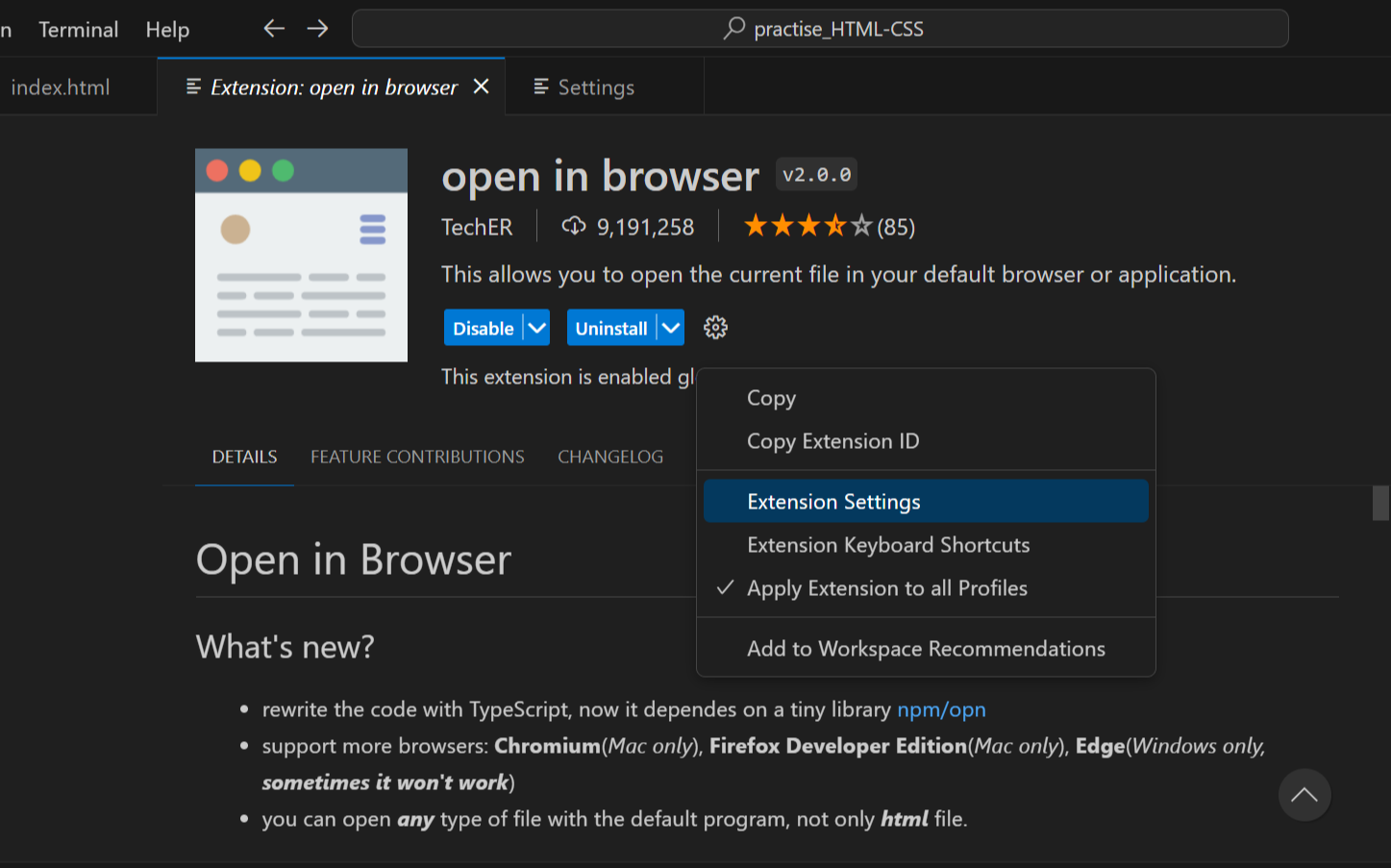 Vscode Open In Browser Default vscode-open-in-browser-default