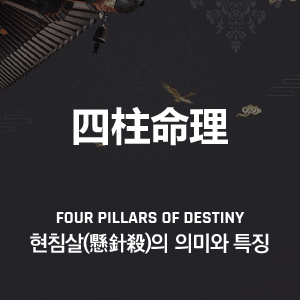 현침살(懸針殺)의 의미와 특징
