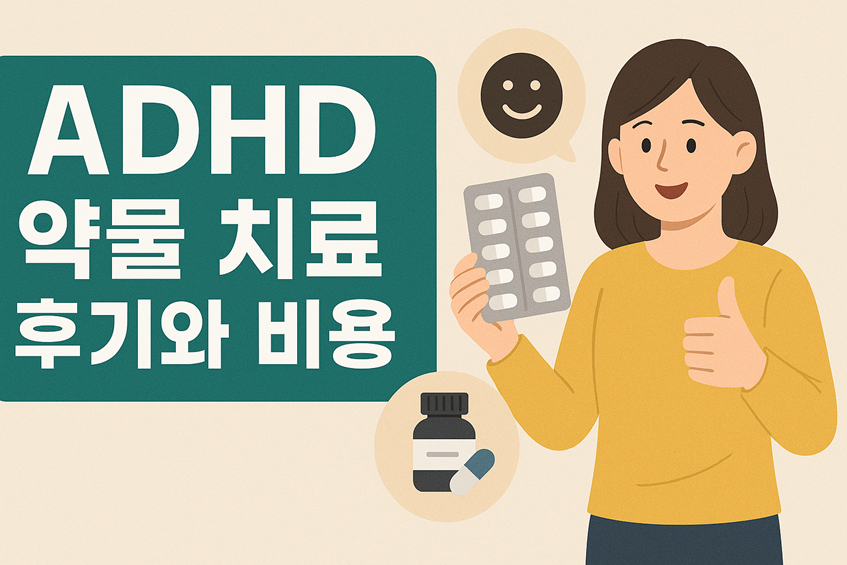 ADHD 약물 치료 후기와 비용
