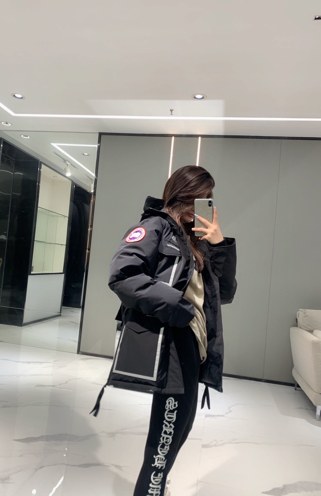  [CANADA GOOSE x OCTOBER'S VERY OWN] 캐나다구스 X 옥토버베리오운 OVO 다운 패딩 파카 자켓 4071MOV (2 COLOR)