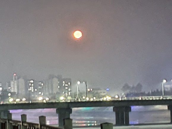 동지 보름달 동지섣달 5