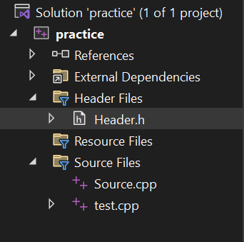  [C++] 헤더파일과 네임스페이스(namespace)