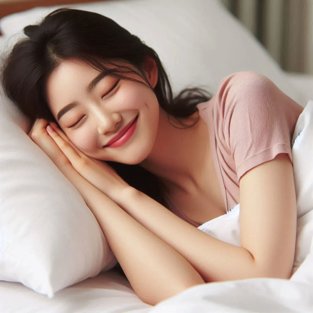 편하게-자고-있는-20대-한국-여성