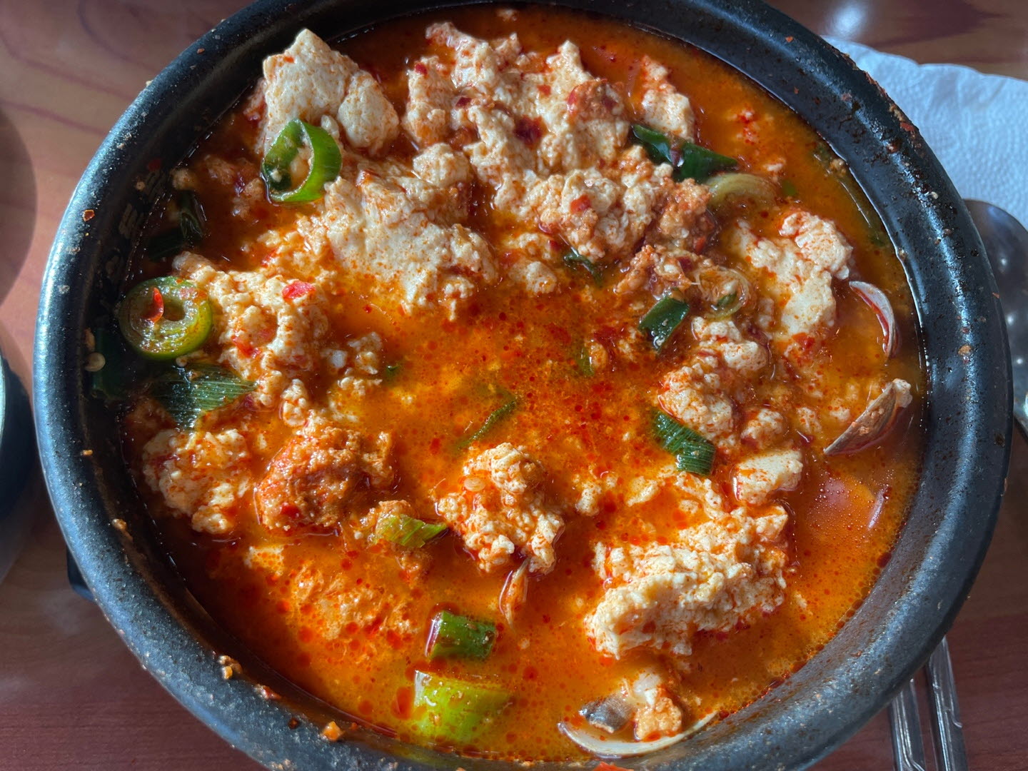 화심순두부찌개