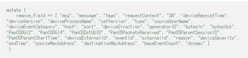 Logstash-mutate-filter-remove