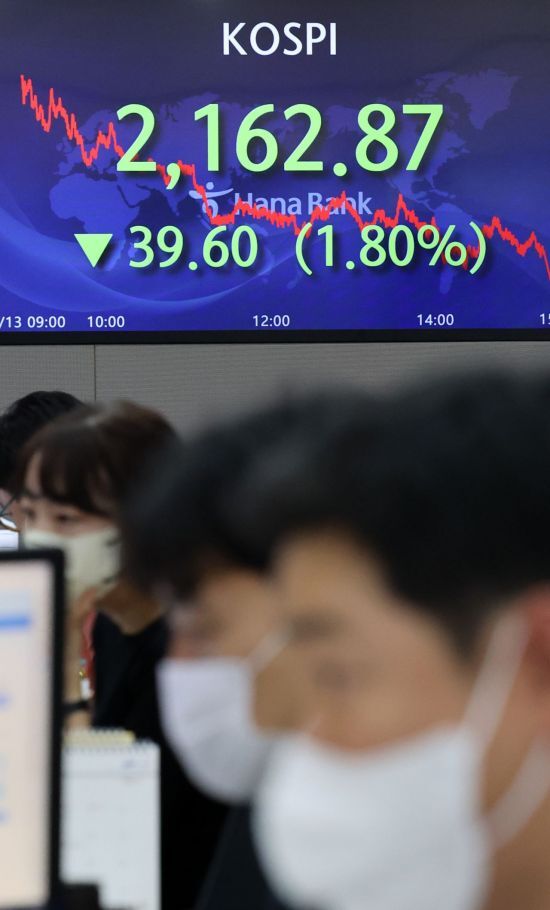  미국 증시 반등 훈풍에 2200 회복한 코스피...