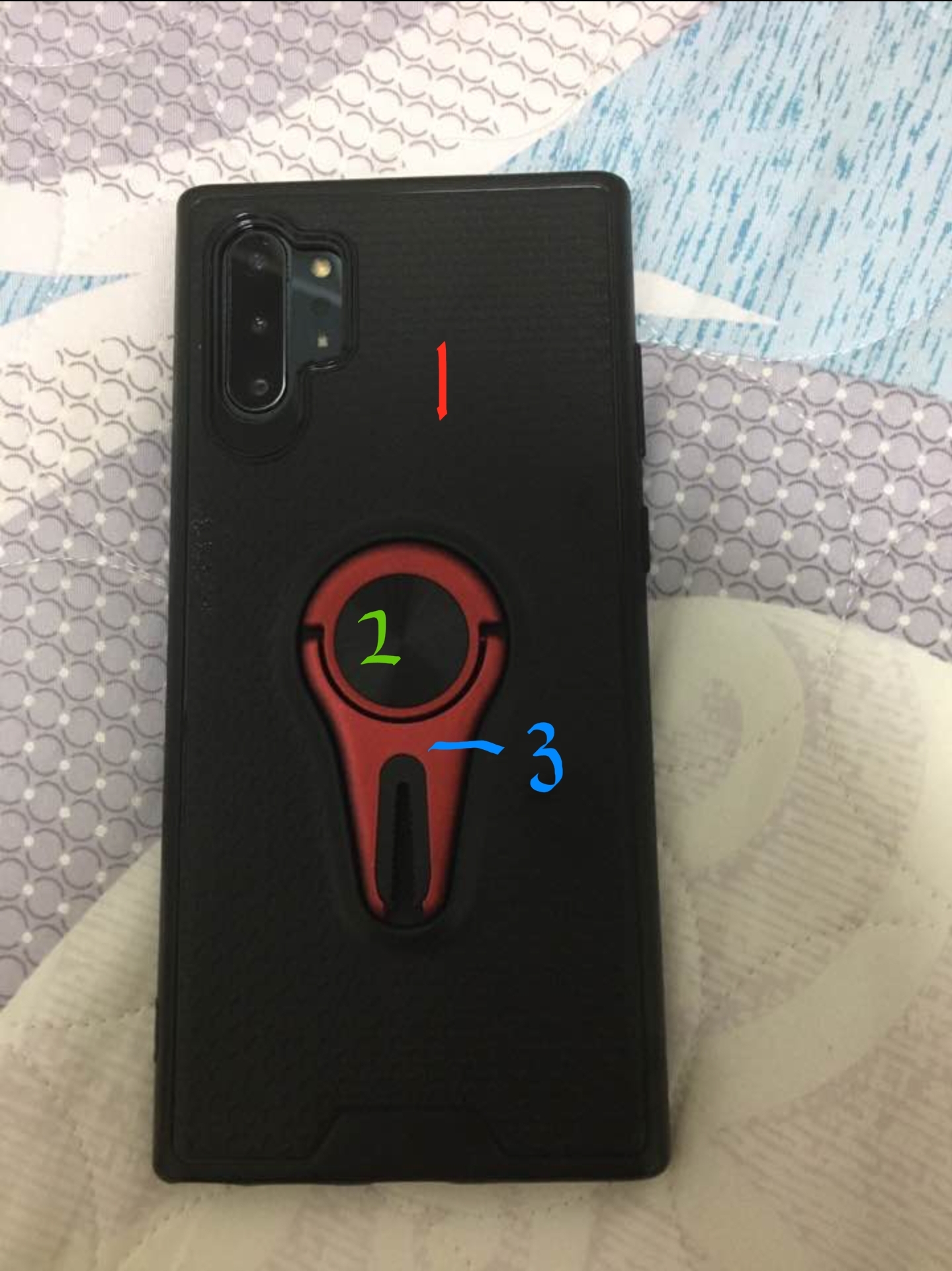  갤럭시 노트10+ 차량용 송풍구 거치대 케이스 구매 후기(아이디어제품, 사장님은 땅파서 장사하나?)
