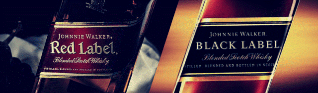 Johnnie Walker Red Label & Black Label