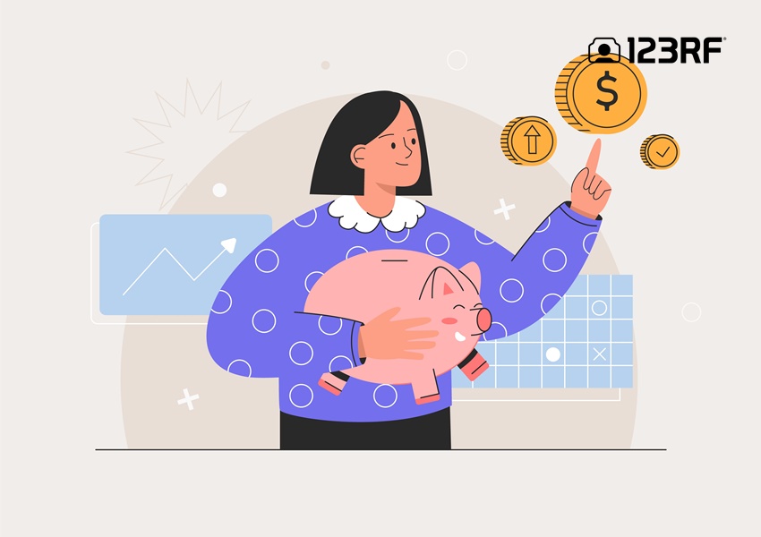  매년 10월 28일은 금융의날 : 금융 일러스트 모음