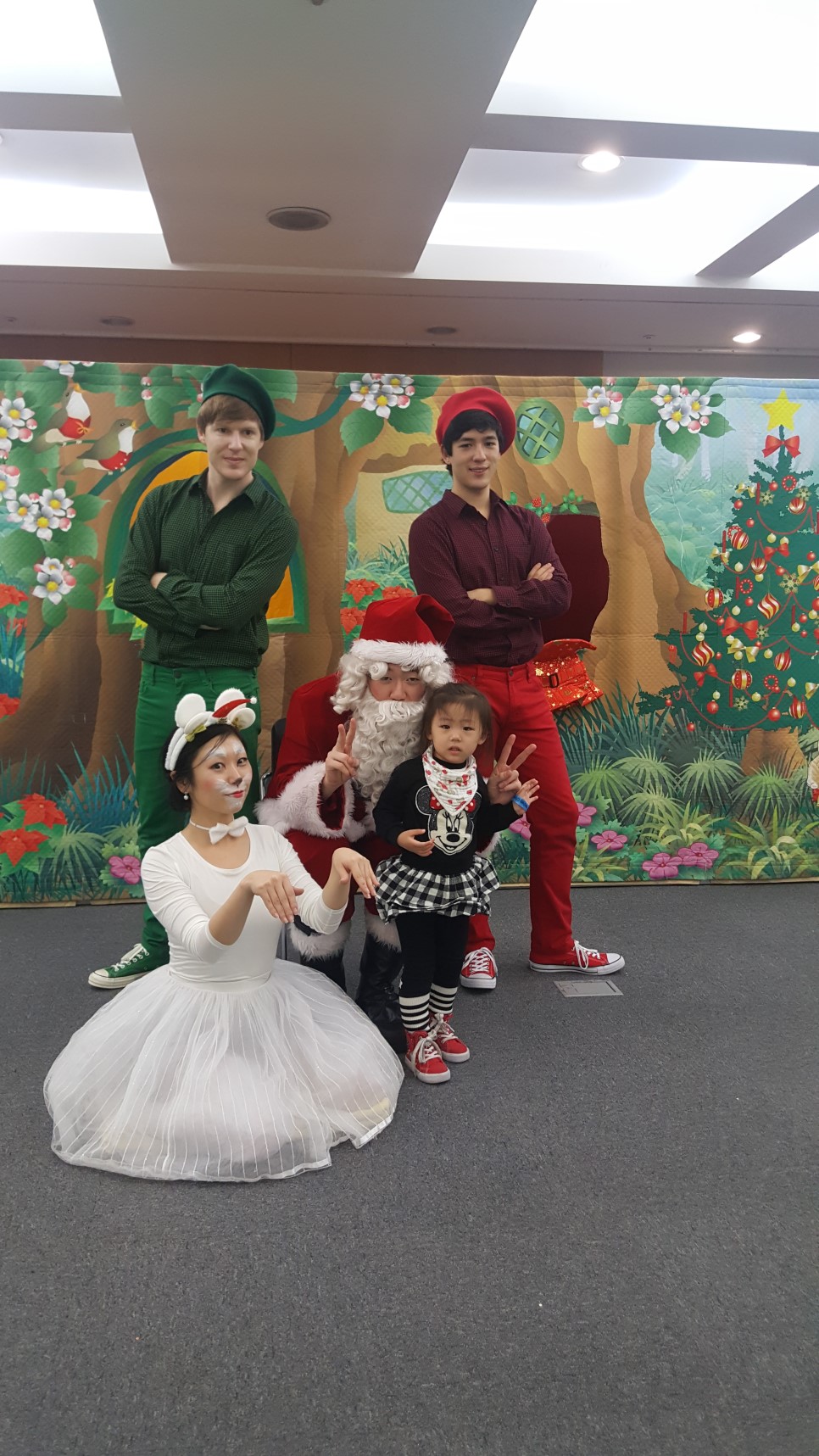  디즈니월드잉글리쉬 공연 참석