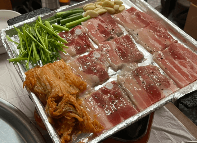 삼평식당 급랭삼겹