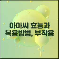 아마씨 효능과 복용방법&#44; 부작용