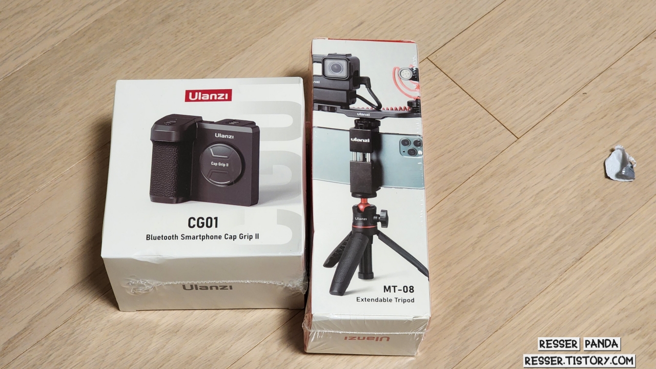  [개봉기]울란지 캡그립2 블루투스 스마트폰 캡그립 구매 개봉기 Ulanzi Cap Grip2 CG01