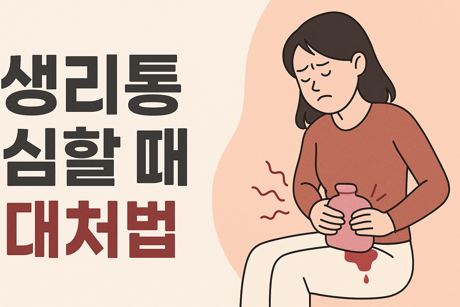 생리통 심할 때 대처법