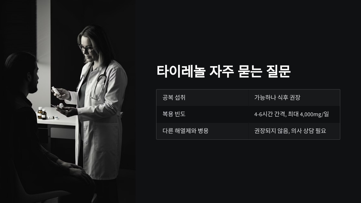 타이레놀 효능