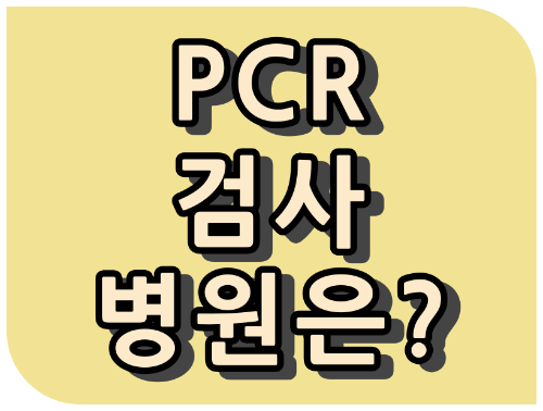 서울시 코로나 pcr 검사 병원 현황