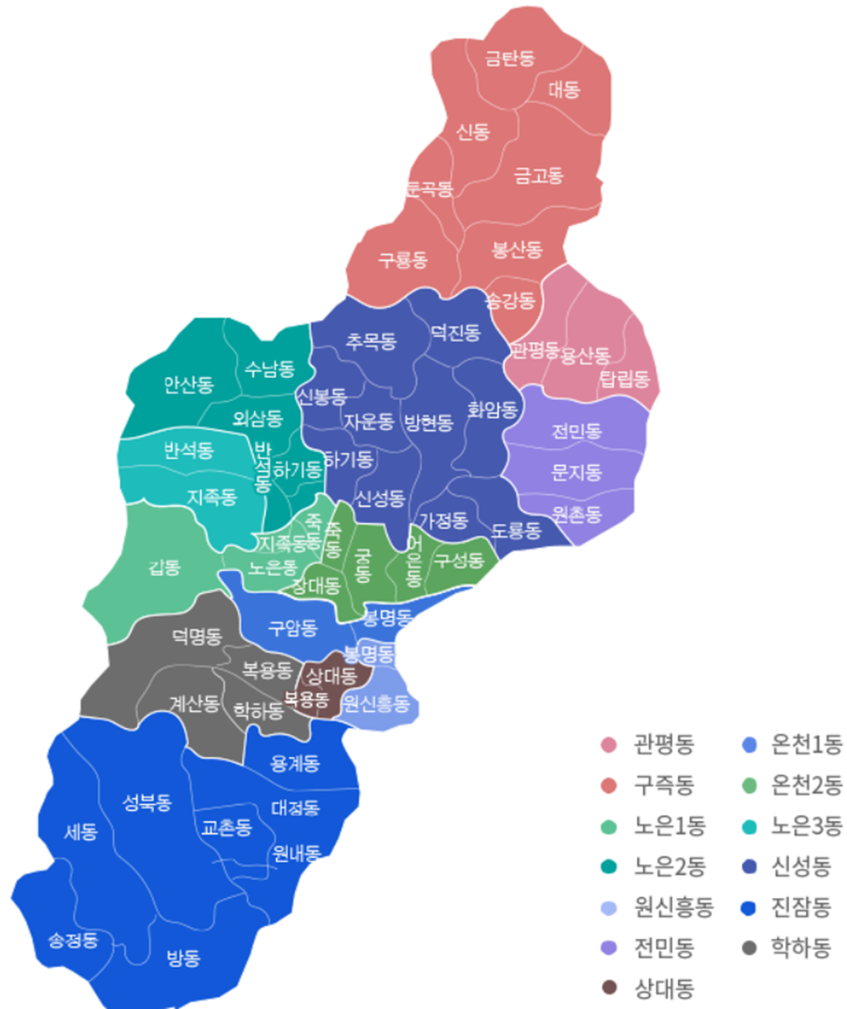 대전광역시 지역 분석