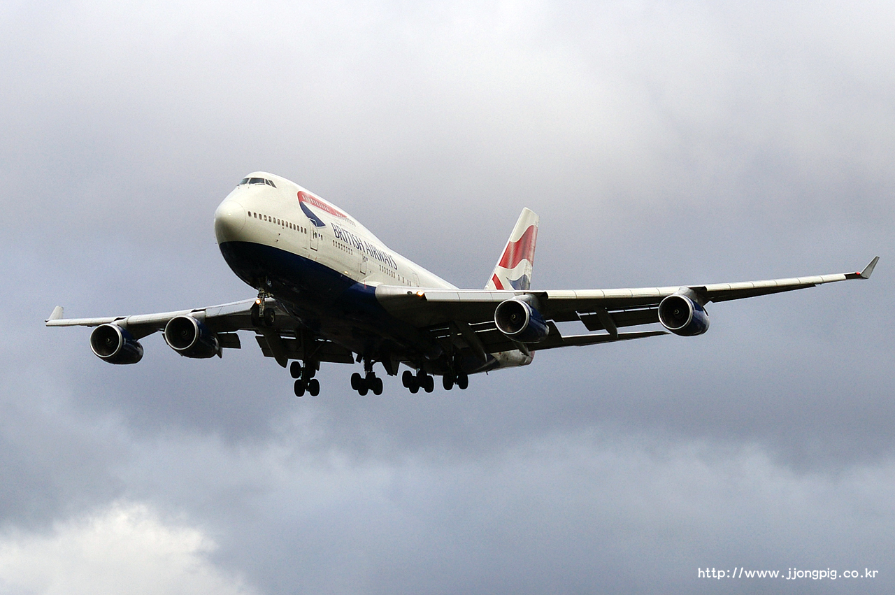 영국 항공 British Airways BA BAW G-BNLP Boeing 747-400 B744 런던 - 히드로 London - Heathrow 런던 England London LHR EGLL