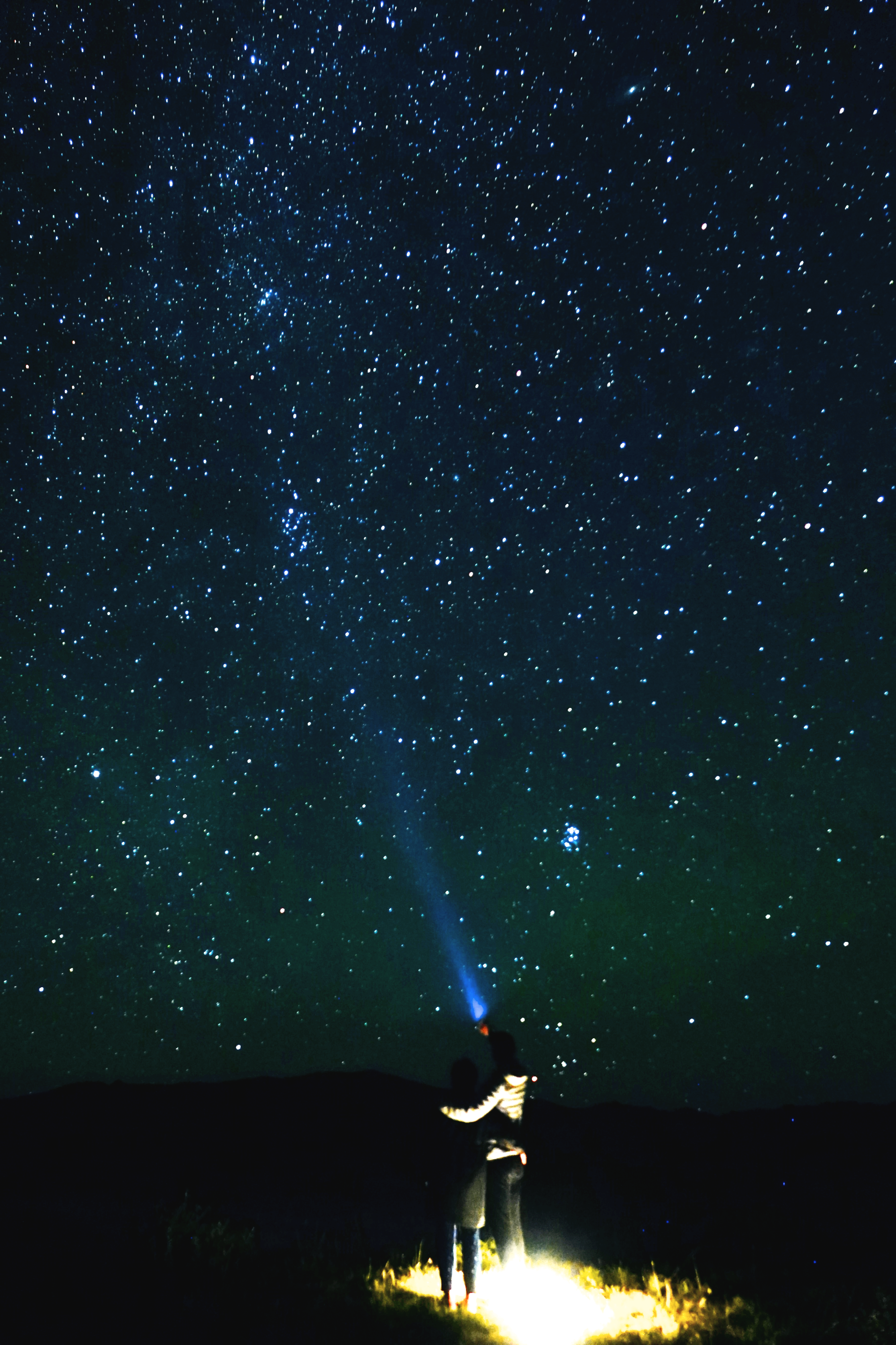 몽골 밤하늘 별
