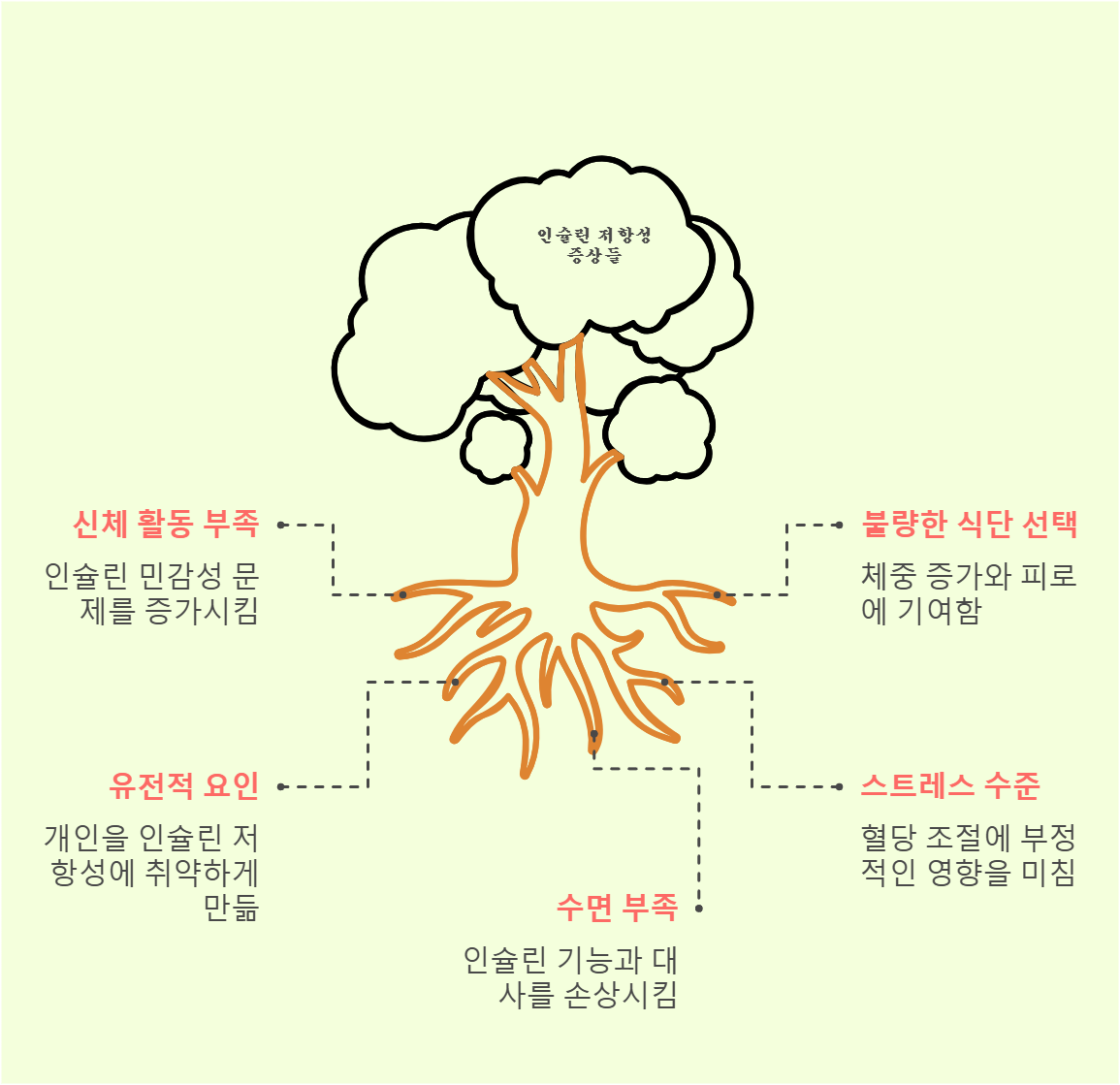 인슐린 저항성 개선 관련 이미지