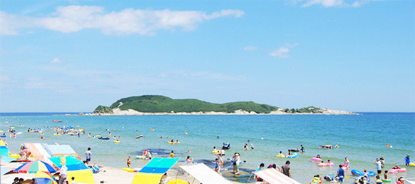 송지호 해변 (강원도 고성)
