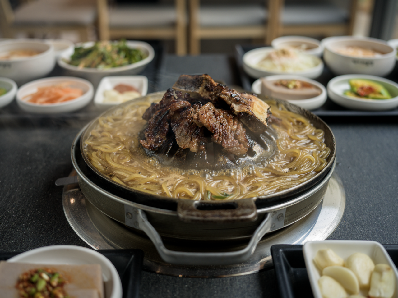 해운대암소갈비집 추천 메뉴 - 생갈비, 양념갈비