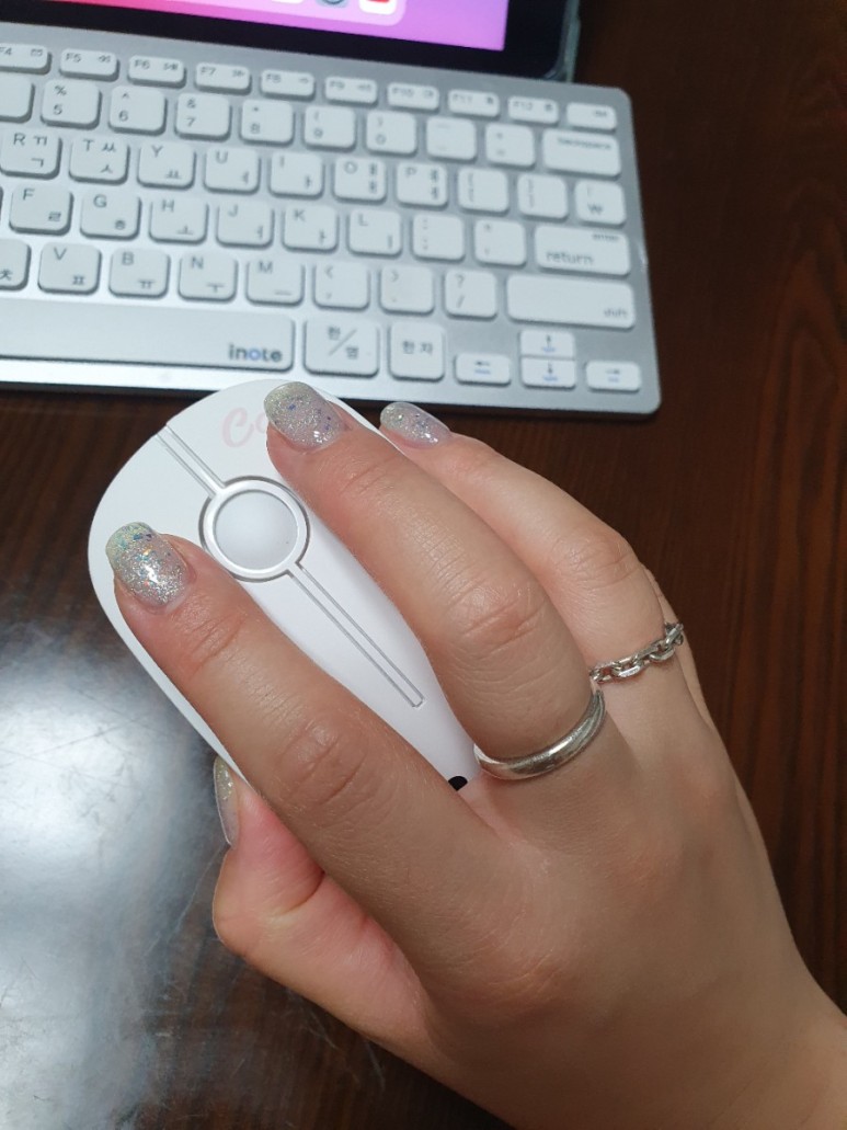 블루투스 마우스 추천♡라인프렌즈 코니 블루투스마우스♡ 17