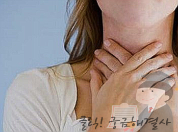 턱 밑 멍울