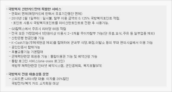 국방복지카드