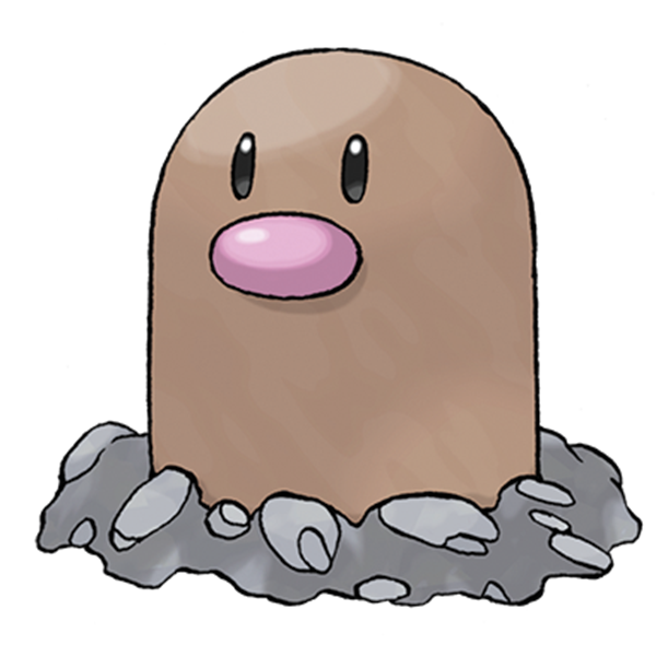  [포켓몬도감]  No. 050 디그다 Diglett #050