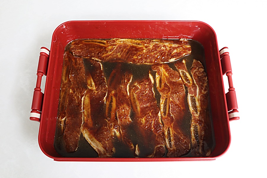 추석명절 LA갈비구이만드는법 LA갈비재는법 17