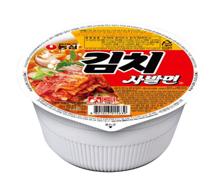  농심 김치 사발면 소컵 86g