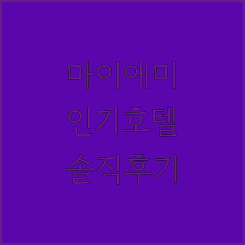 마이애미 인기 호텔 리뷰 콜린스 호텔