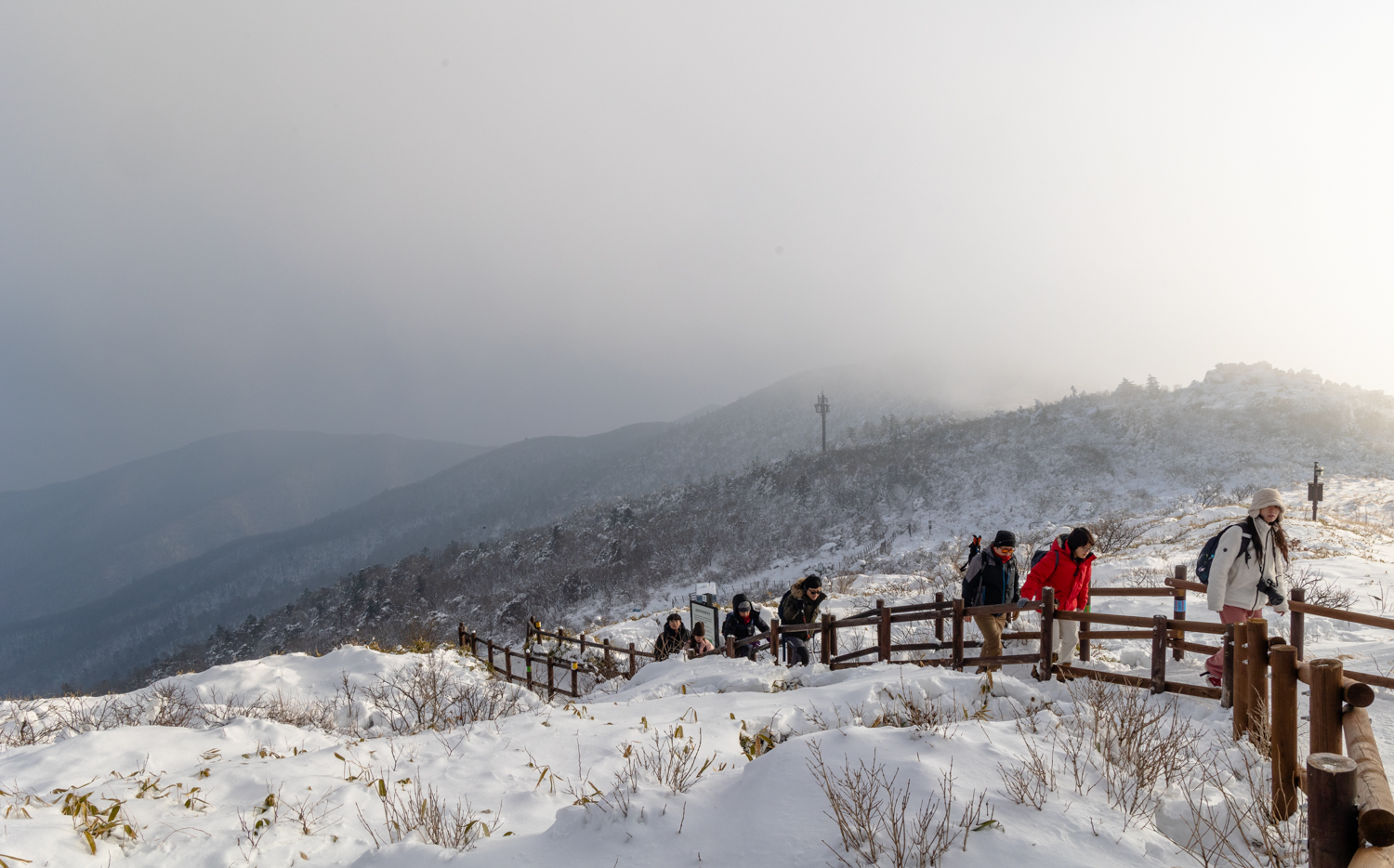 덕유산 눈꽃산행 중봉