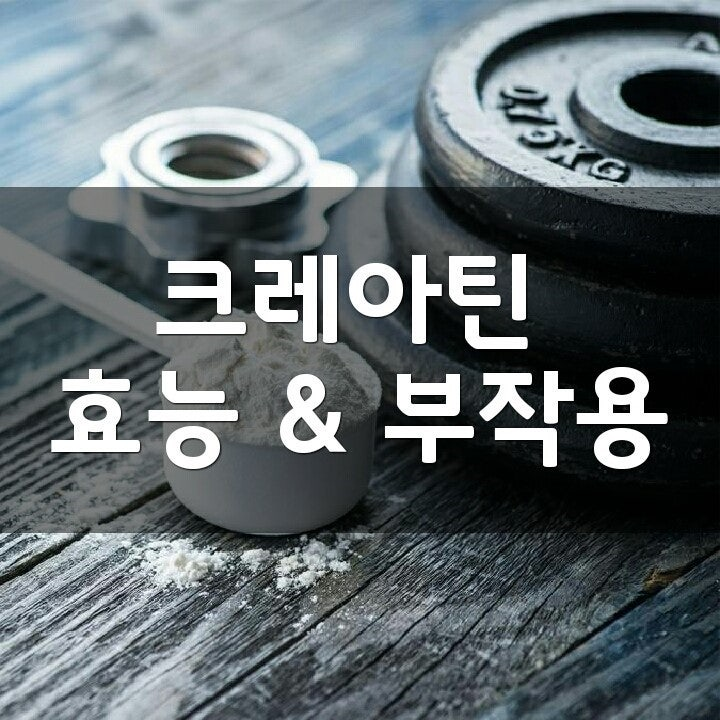 크레아틴 효능과 부작용