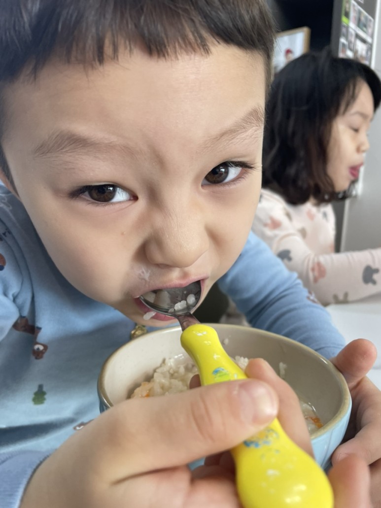 긴급보육 워킹맘 엄마표 건강식! 낙지야채죽! 오늘의 식단!유아식단표! 보양식 낙지죽! 2