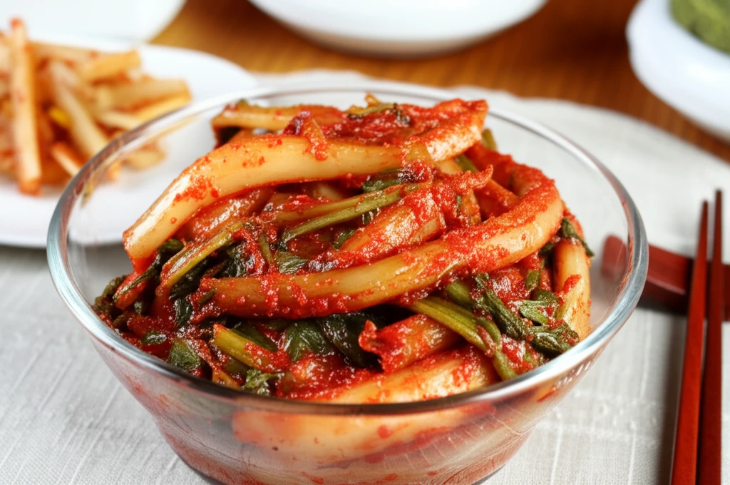 열무김치, 불고기, 골뱅이? 여름 밥