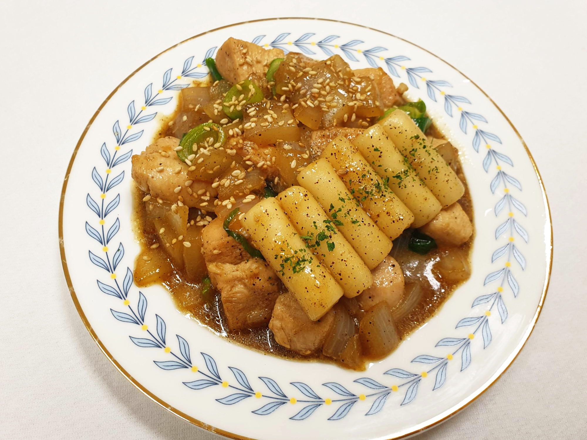  닭가슴살 요리 닭고기 간장조림 떡 넣고 맛있게 만들기