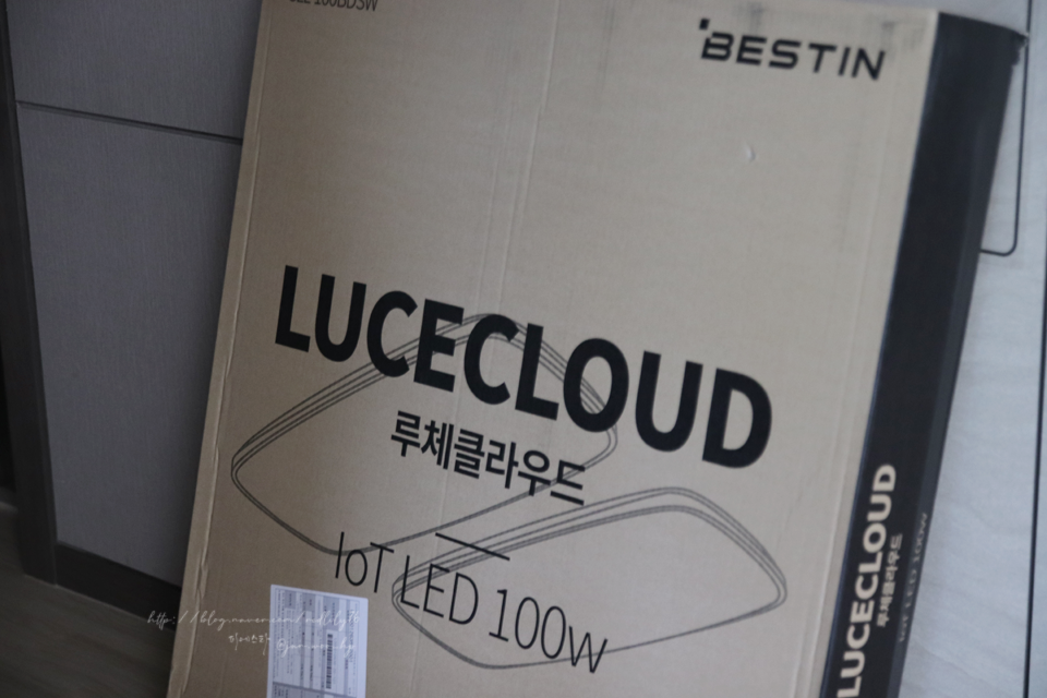 스마트 인테리어 조명 베스틴 루체클라우드 LED 거실등 추천 블루투스 1