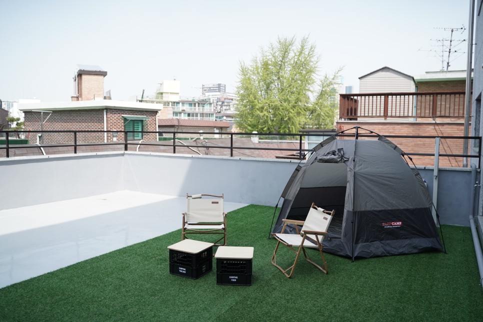 집에서도 자동텐트와 감성캠핑! 원터치텐트 패스트캠프 오토6 12