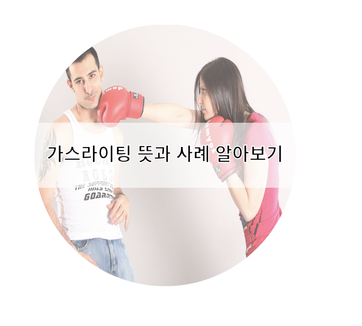 ê°€ìŠ¤ë¼ì´íŒ… ëœ» ì‚¬ë¡€ ì•Œì•„ë³´ê¸°