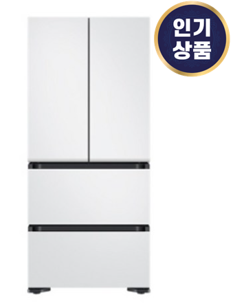  RQ49C90X24W 삼성전자 비스포크 김치플러스 스탠드형 4도어 냉장고 490L 추천